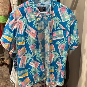 Chubbies Men's Vibrant Multicolor Tropical Shirt